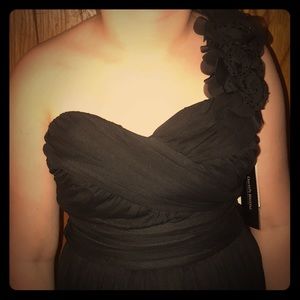 Ladies black formal dress